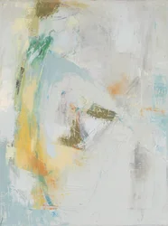 Clélia, peinture abstraite, 2017