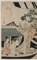 Fête sur le bateau de plaisance Kawaichimaru