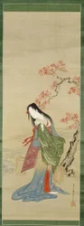 Les demoiselles de sel, Matsukaze avec le manteau de Yukihira