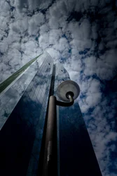 Reflet du ciel urbain
