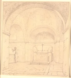 Tombe de Galla Placidia dans la Chapelle St. Nazareo à Ravenne