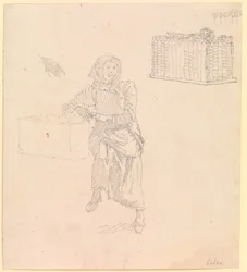 Femme de Skovshoved, assise