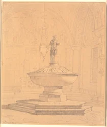Teil der Taufkapelle bei St. Marco in Venedig