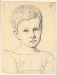 Portrait de Sophie Frimodt enfant