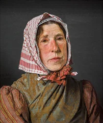 Vieux. Paysanne