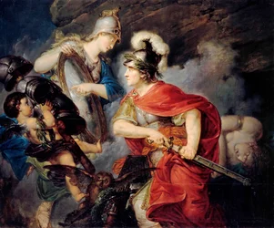 Allégorie de Frédéric II de Prusse, dit le Grand, en Persée