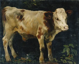 Un veau, 1876