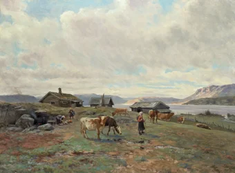 Atmosphère matinale à Holmvassbu