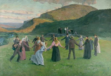 Fête de la jeunesse à Eggedal