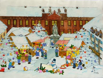 Marché de Noël (Vieille Ville, Université d