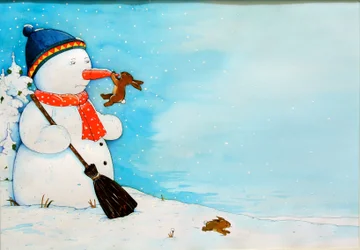 Rêve de bonhomme de neige
