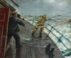 Homme à la mer