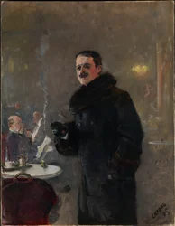 Portrait de Gerhard Munthe 1849-1929, 1885