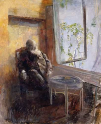 Autoportrait à la fenêtre