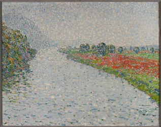Paysage riverain (Ruhr près de Hohensyburg)