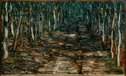 Chemin forestier vers Erling