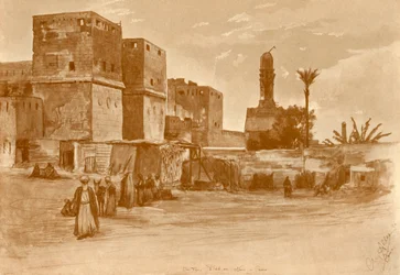 Porte Bab al-Nasr au Caire