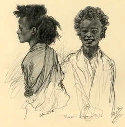 Jeunes bédouins à Assouan