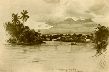 Rivière Kali Mas, Surabaya, Java