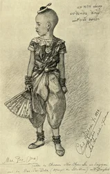 Mae Pon - Fille chinoise, Bangkok, 1898