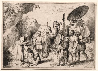 Le diacre Philippe baptisant l