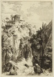 Temple de la Sibylle près de Tivoli