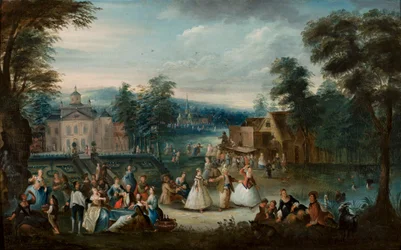 Jeu dans le parc