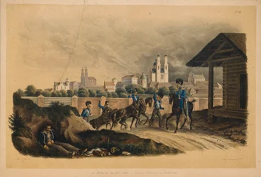 Près de la ville de Polotsk le 25 juillet 1812, années 1820