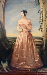 Portrait de la Grande Duchesse Alexandra Nikolaïevna, 1840