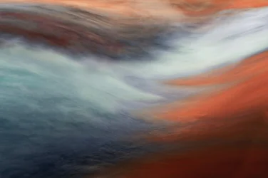 Vagues de couleurs abstraites