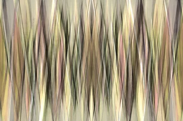 Lignes abstraites aux tons terreux