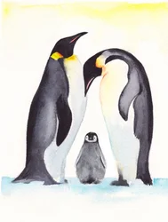 La famille des gentils pingouins