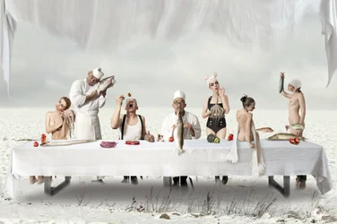 Un dîner surréaliste
