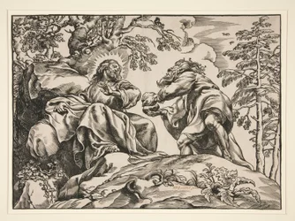 La Tentation du Christ, par le Diable