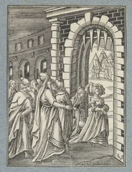 Judith et sa servante en route vers Holopherne