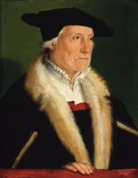 Portrait du cosmographe Sebastian Münster (1489-1552)