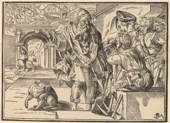 Christ annonce à ses disciples le Jugement dernier