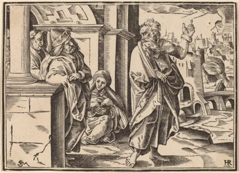 Le Christ annonce à ses disciples le Jugement dernier