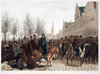 Cosaques à Hambourg, 18 mars 1813 - Suhr, Christoph
