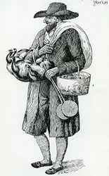 Marchand juif de Hambourg, XVIIIe siècle