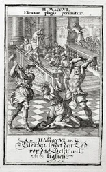 Éléazar accepte volontairement la peine de mort, Maccabées 1695