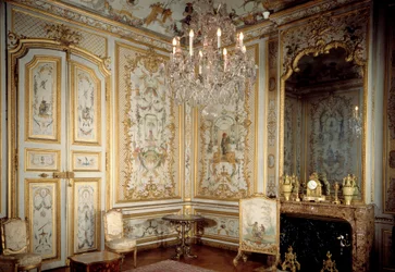 Vue du Cabinet des Singes ou "La Grande Singerie" par Christophe Huet (1700-1759) 1737 Chantilly, Musée Condé