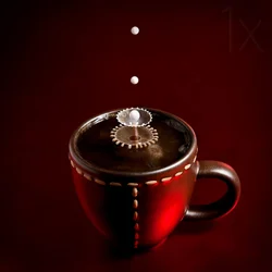 Café au lait « Splash »