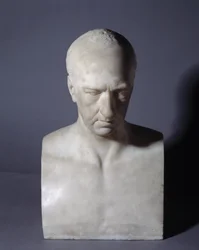 Buste représentant le peintre écossais Gavin Hamilton (1723-1798)