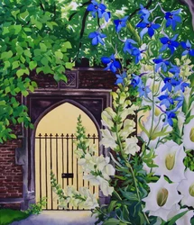 Fleurs près d