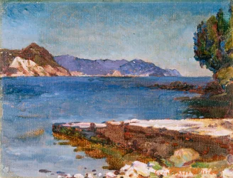 La côte ligurienne depuis Rapallo