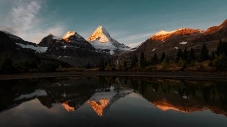 Reflet de la Montagne d