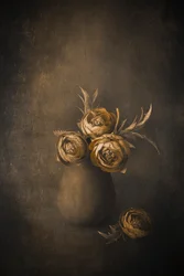 Nature morte florale vintage
