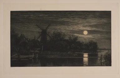 Soirée au clair de lune à Tubæk