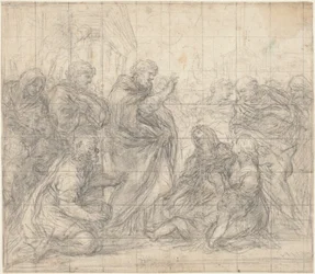 Saint Zenobius ressuscitant un enfant